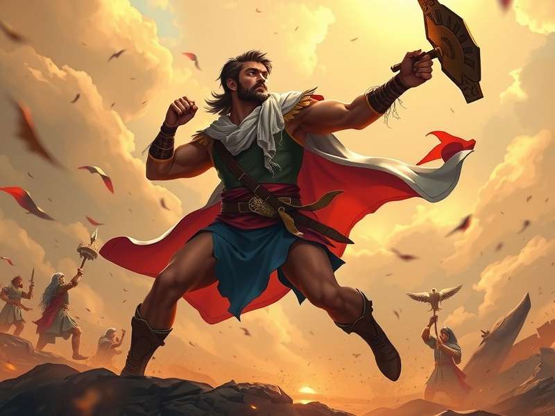 Throwing Titan Game Hero Image